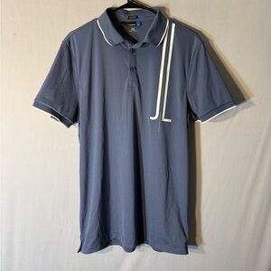 J.Lindeberg Men's Polo Shirt in Deep Blue